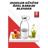 Anneler Gününe Özel Hediye Bardak Blender Paslanmaz Çelik Bıçaklı