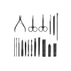17 Parça Manikür Seti El ve Ayak Bakımı Törpü Cımbız Tırnak Temizleme