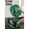 Soğutucu Vantilatör Telefon Standlı Mini Fan