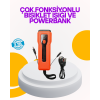 Su Geçirmez Bisiklet Işığı 5000 mAh Powerbankli Ön Far