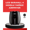 Büyük Boy 6 Litre Airfryer 2400W Sesli Uyarı LCD Ekran
