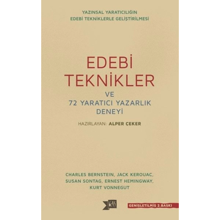Edebi Teknikler ve 72 Yaratıcı Yazarlık Deneyi