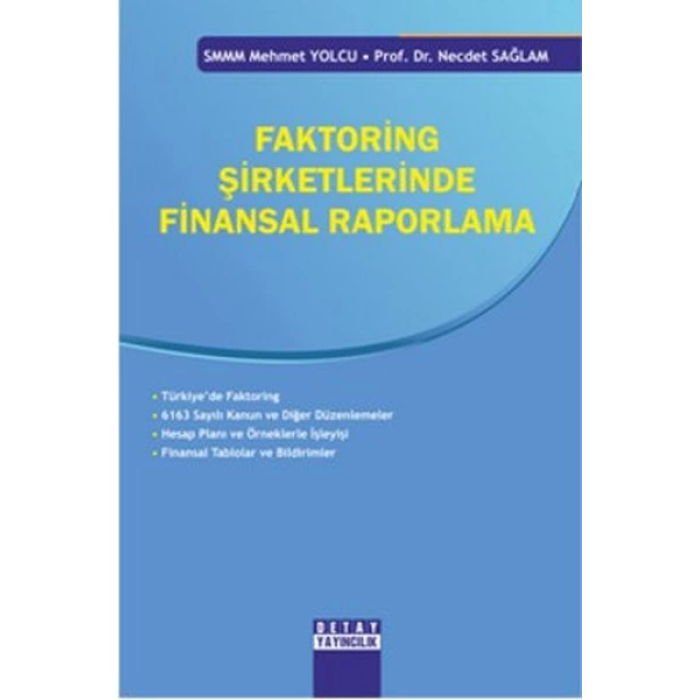 Faktoring Şirketlerinde Finansal Raporlama