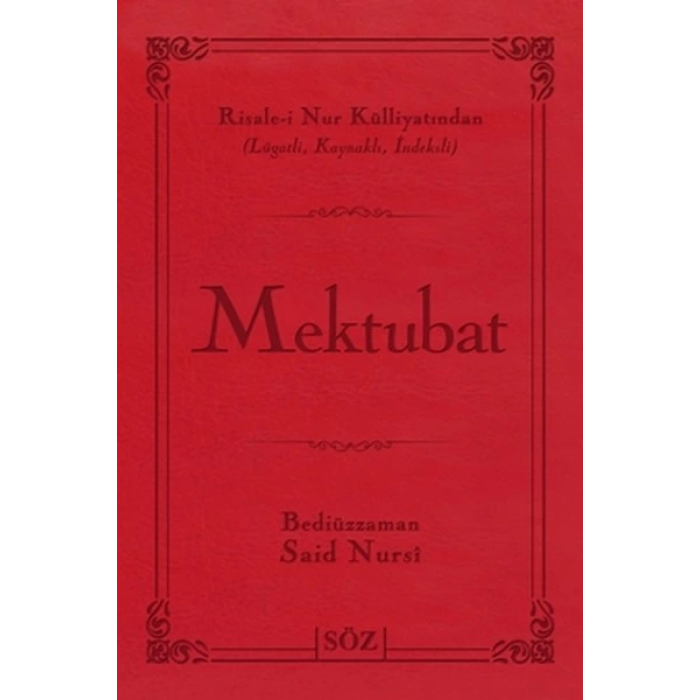 Mektubat (Büyük Boy - İki Renk)
