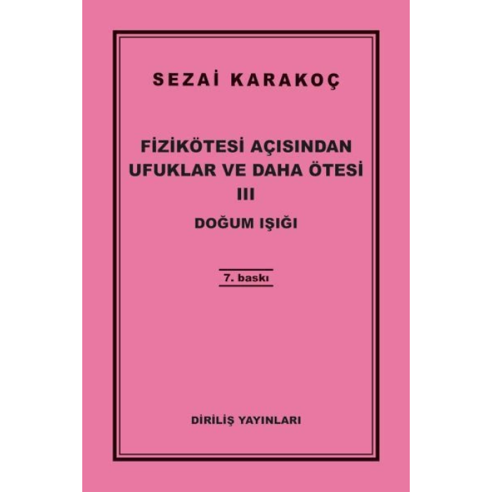 Fizikötesi Açısından Ufuklar ve Daha Ötesi 3