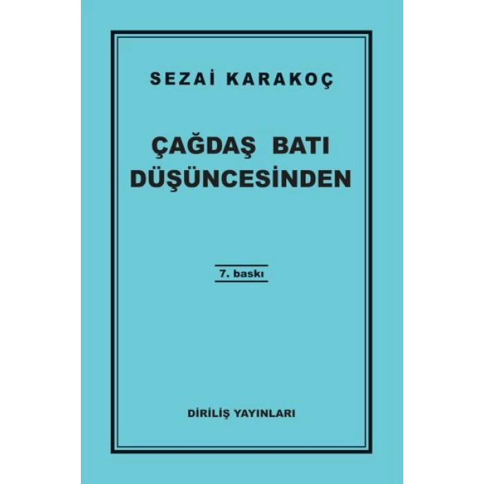 Çağdaş Batı Düşüncesinden