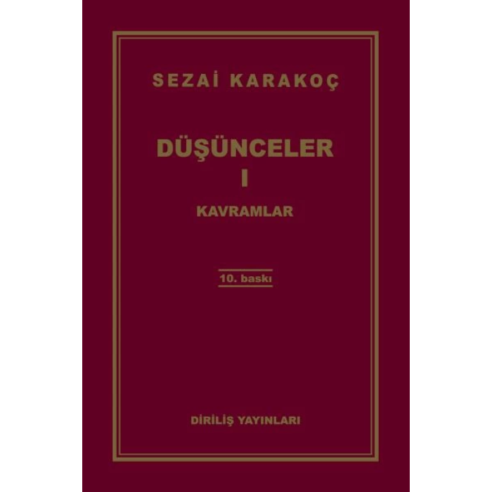 Düşünceler 1 - Kavramlar