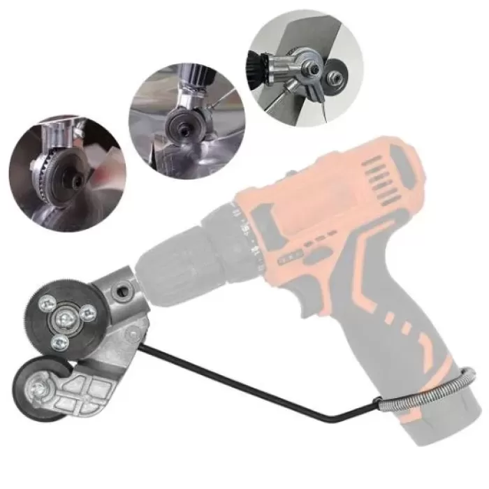 Şarjlı Matkaplar İçin Metal Plaka ve Sac Kesme Aparatı