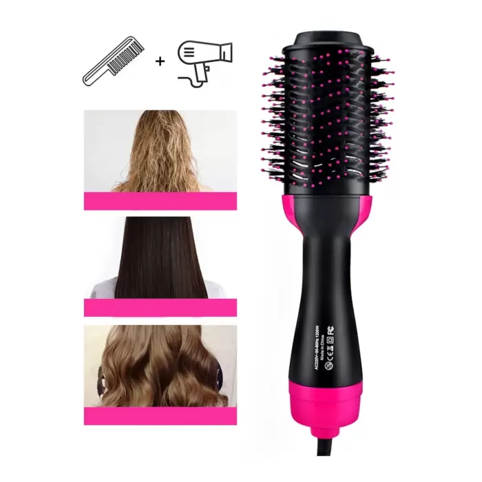 One Step Saç Şekillendirici ve Saç Düzleştirici Fön Tarağı