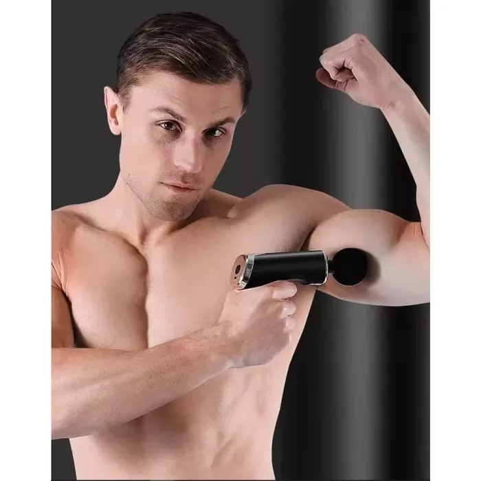 Mini Fascial Gun Profesyonel Şarjlı Masaj Aleti 4 Başlıklı KH-800