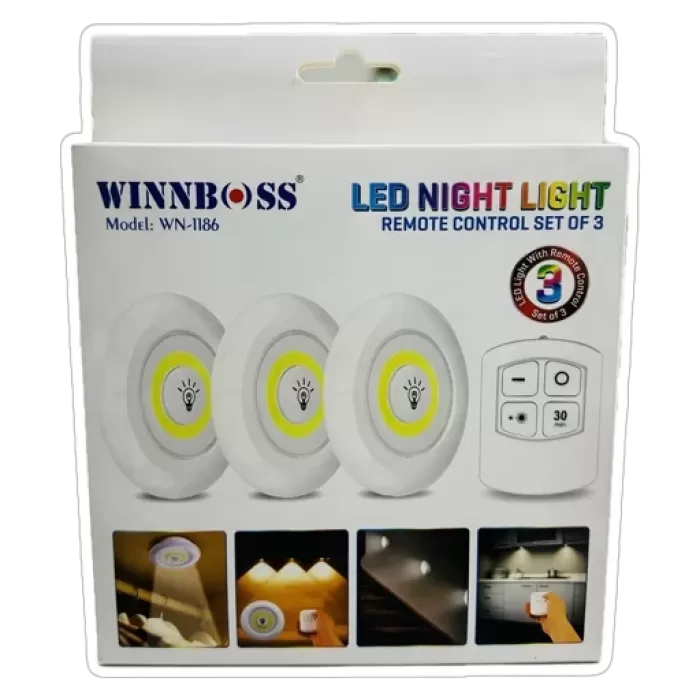 Egonex Kumandalı Lamba Seti 3 Adet