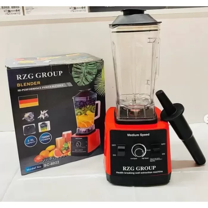 RZG Group 7000 wat Blender Buz Parçalayıcı & Baharat Öğütücü