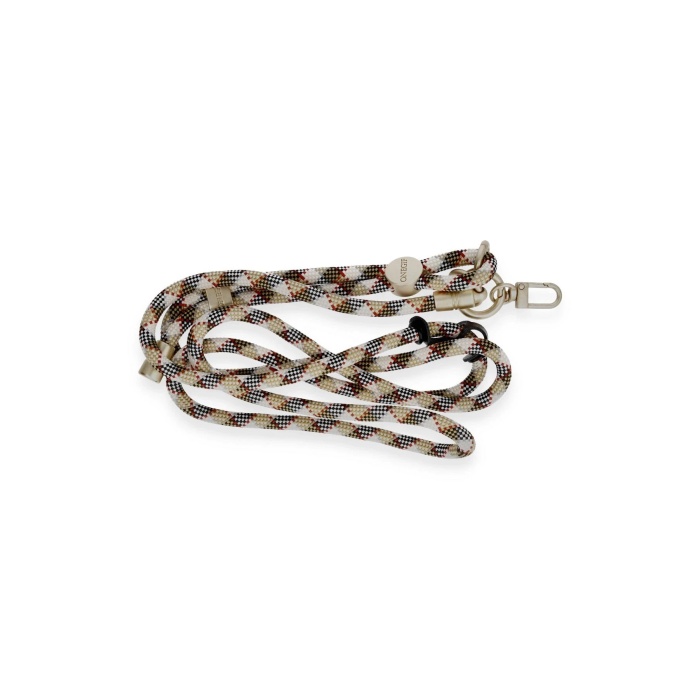 KYL06 JE Desenli Boyun Askısı - Kahverengi