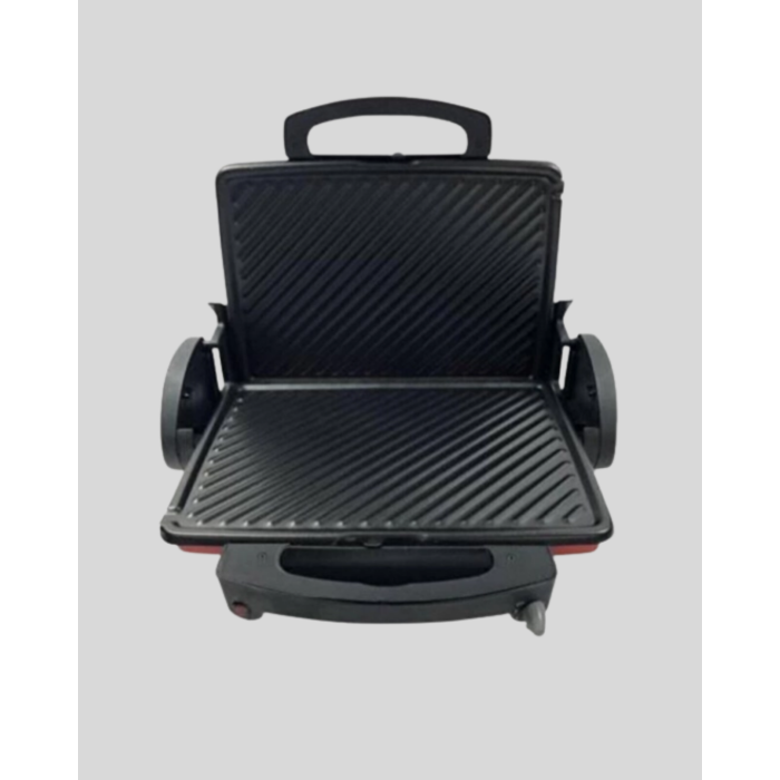 2000 Watt Tost Makinesi 6 Dilim Kapasiteli Döküm Plakalı Üç Kademeli Isı Ayarlı