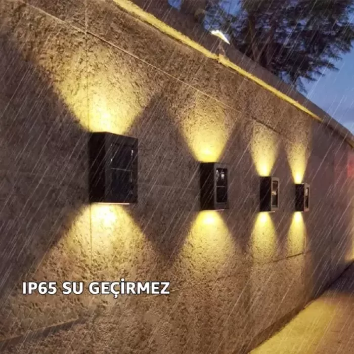 Solar 4 Ledli 11cm Duvar Aydınlatması