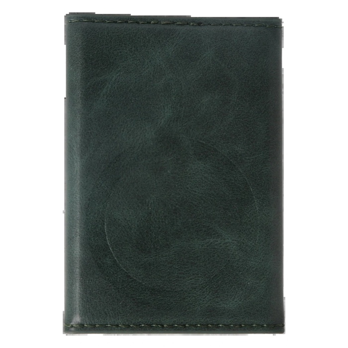 KYL06 Tema Magsafe Deri Kartlık - Yeşil