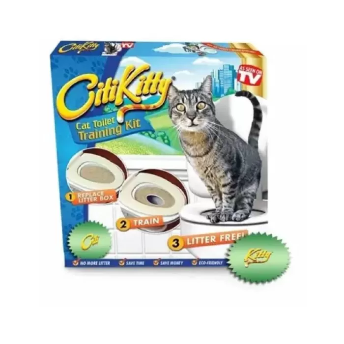 CitiKitty Klozet Kedi Tuvaleti Eğitim Seti