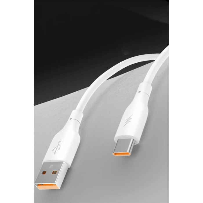 KYL06 DC64 USB to Lightning 1M 3.0A Hızlı Şarj Kablo - Beyaz
