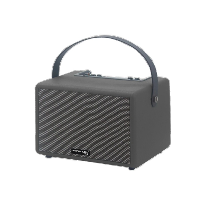 KYL06 F31 50W Sürücülü 2 Adet Mikrofonlu BT 5.2 Kablosuz Hoparlör - Siyah