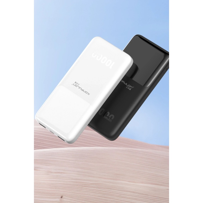 KYL06 A35 10.000 mAh 15W Mini Powerbank - Siyah