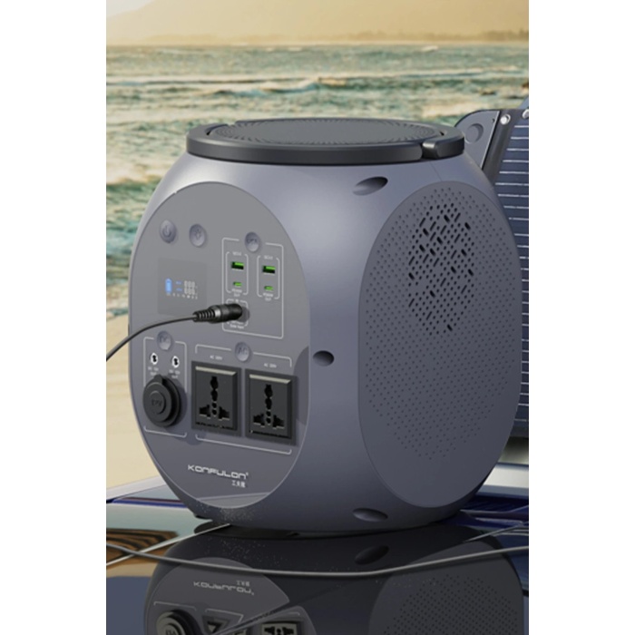 KYL06 CN08 Powerbank 600W 180.000 mAh Kamp Şarj 45W PD - Gri