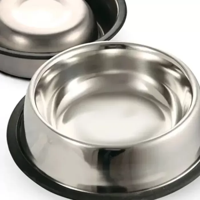 Paslanmaz Çelik Kedi/Köpek Mama Kabı