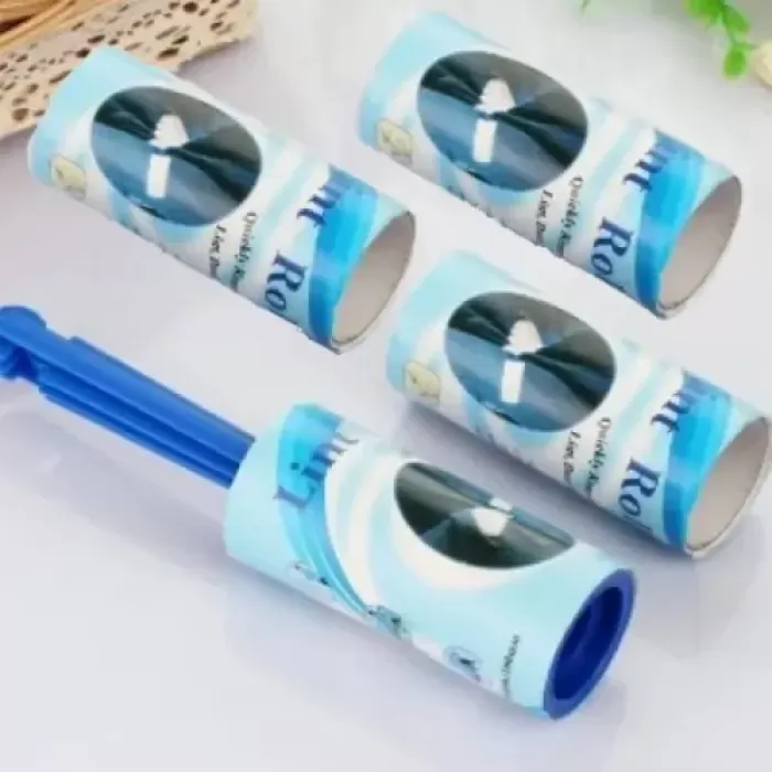 4 Yedekli 240 Yaprak Tüy ve Toz Toplama Rulosu