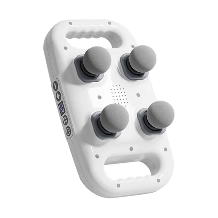 4 Başlıklı Masaj Sı - Ergonomik Derin Doku Sırt Ve Boyun Masaj Aleti Ağrı Ve Sızı Giderici