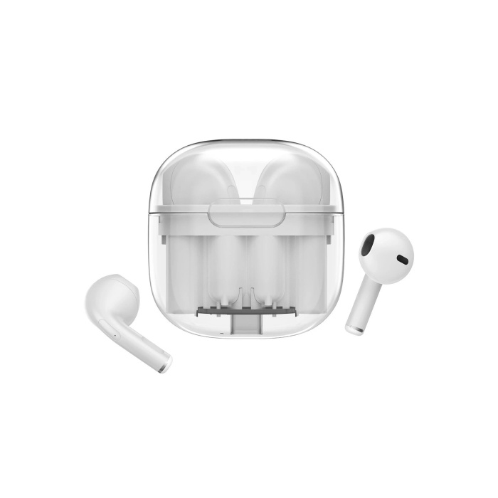 KYL06 LS-09 Bluetooth 5.3 TWS Kablosuz Airpods Kulaklık - Gümüş