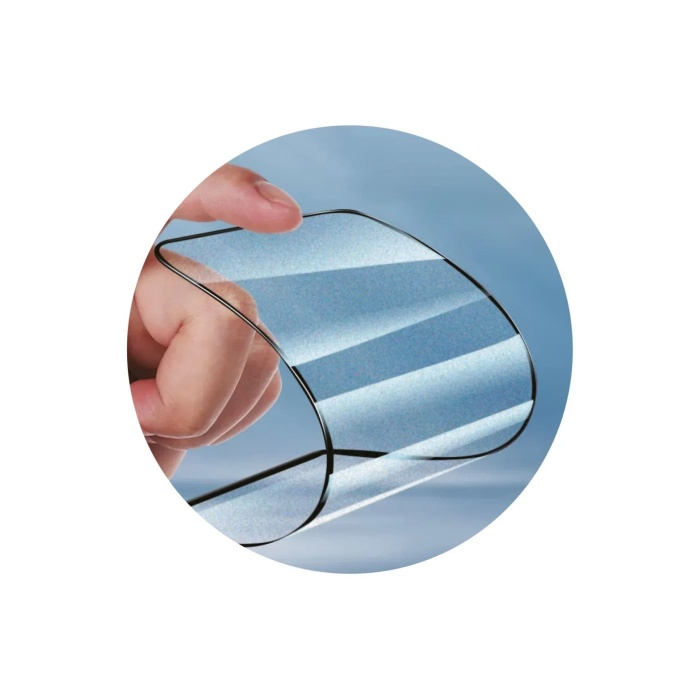 KYL06 Samsung Galaxy S25 Edge 3D Antistatik Cam Ekran Koruyucu