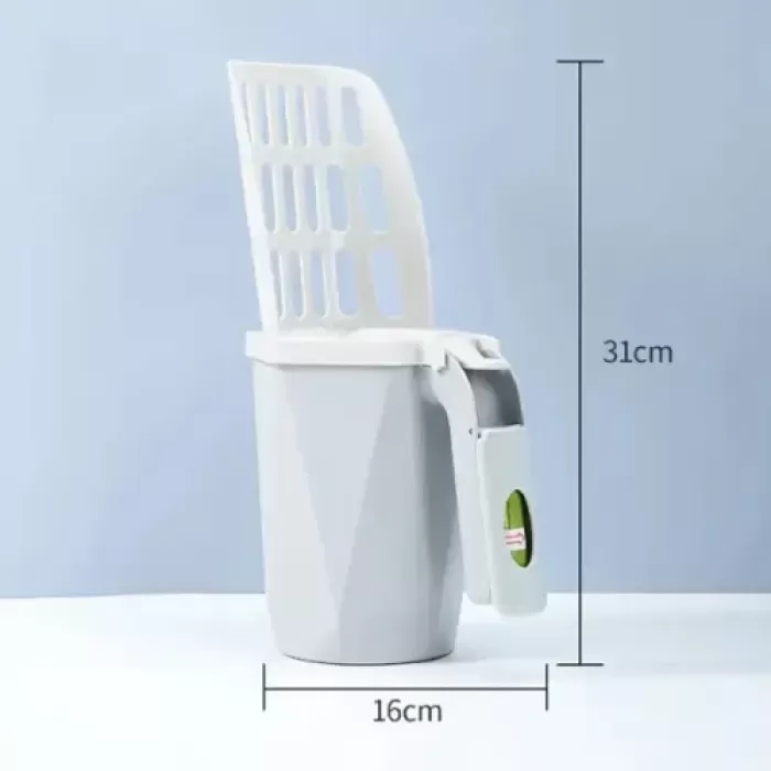 Mikopet Elekli Kedi Kum Küreği Seti