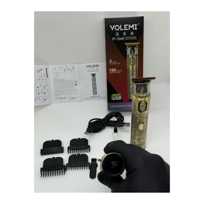 Ip-1949 Şarj Göstergeli Sakal Lazer Öncesi Vücut Ense Çizim Kişisel Bakım Aletleri Sıfıra Yakın Tıraş