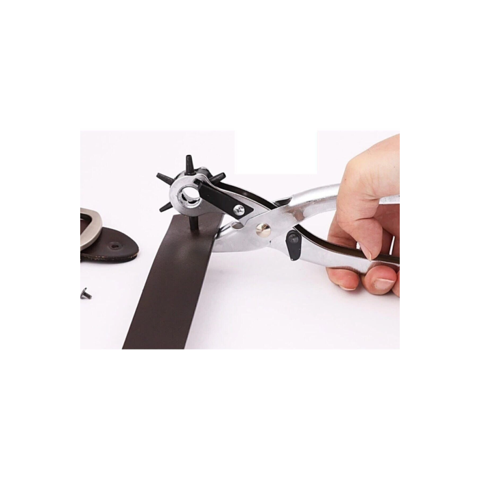 Kemer Delme Ve Perçin Pensesi Ikli Set Deri Plastik Delici