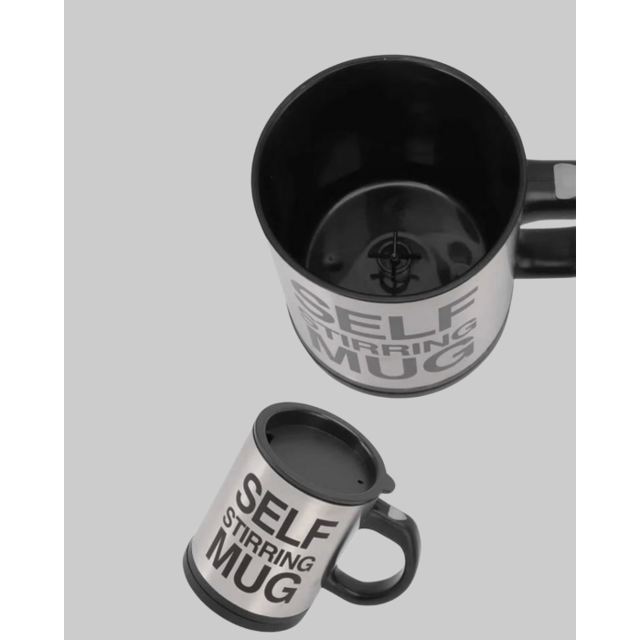 Paslanmaz Çelik Kendi Kendini Karıştıran Akıllı Kupa – Isı Yalıtımlı