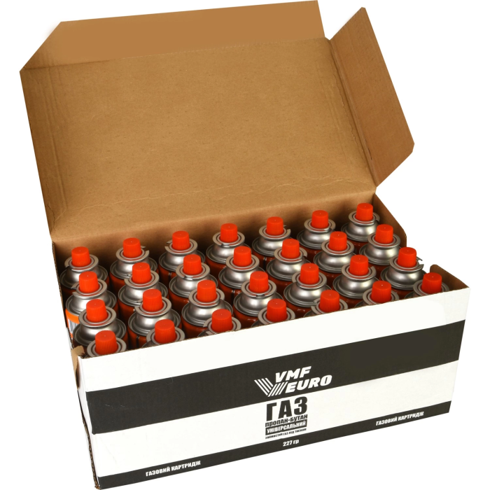 Remtas Vmf Eurogaz Kamp Ocak Gazı Valfli Kartuş 227gr - 28 Adet