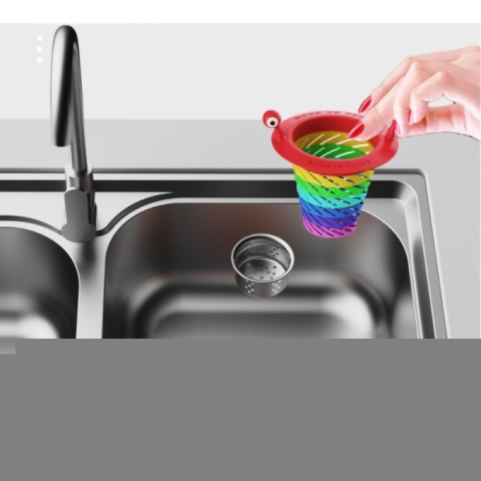 Renkli 6 Kademeli Lavabo Süzgeci