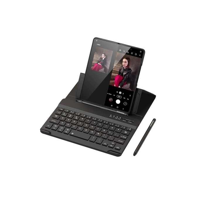 KYL06 Universal Universal Kılıf Fold Klavye - Siyah