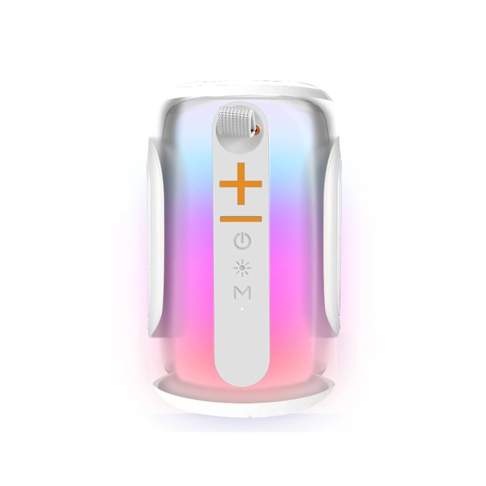 KYL06 Pluse 8 RGB Kablosuz Hoparlör - Beyaz