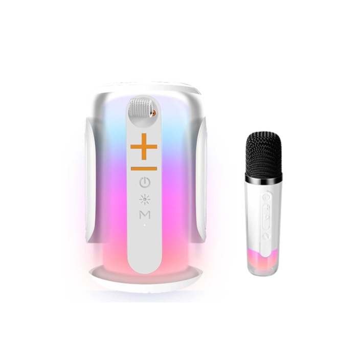 KYL06 Pluse 8 RGB Kablosuz Hoparlör - Beyaz