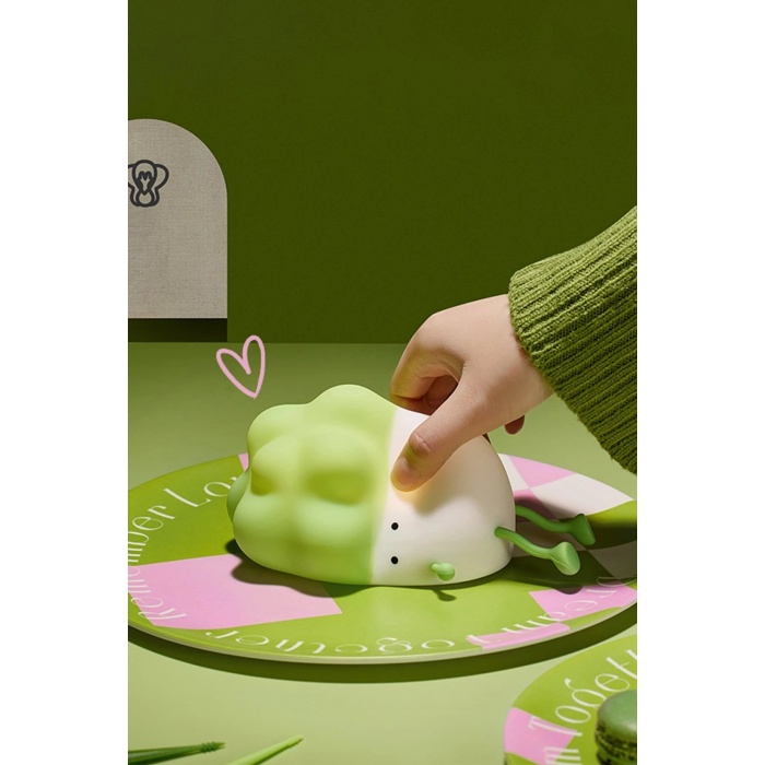 KYL06 K1110 Dekoratif Gece Lambası Brokoli Çocuk