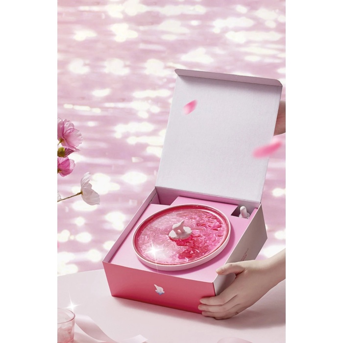 KYL06 Z5 Arktik Okyanus Temalı BT Kablosuz Hoparlör - Pembe