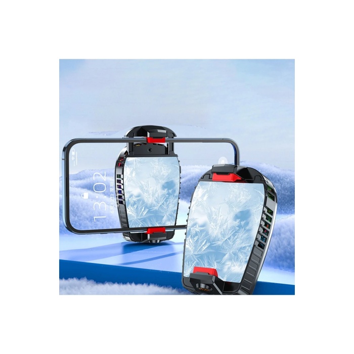 KYL06 X110 Radyatör Telefon Soğutucu Fan - Siyah