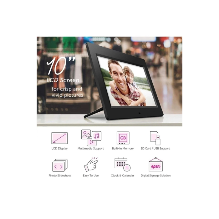 10-inç Lcd Ekran Dijital Fotoğraf Çerçevesi