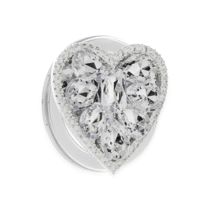 KYL06 Kickstand Taşlı Magsafe Stand - Beyaz