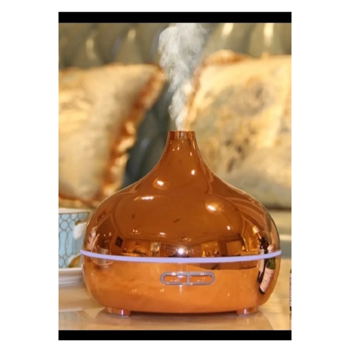 Hava Nemlendirici Parlak Gold Aromatik Oda Kokusu 550 Ml Kahve Aroma Difüzörü Buhar Nemlendırıcı