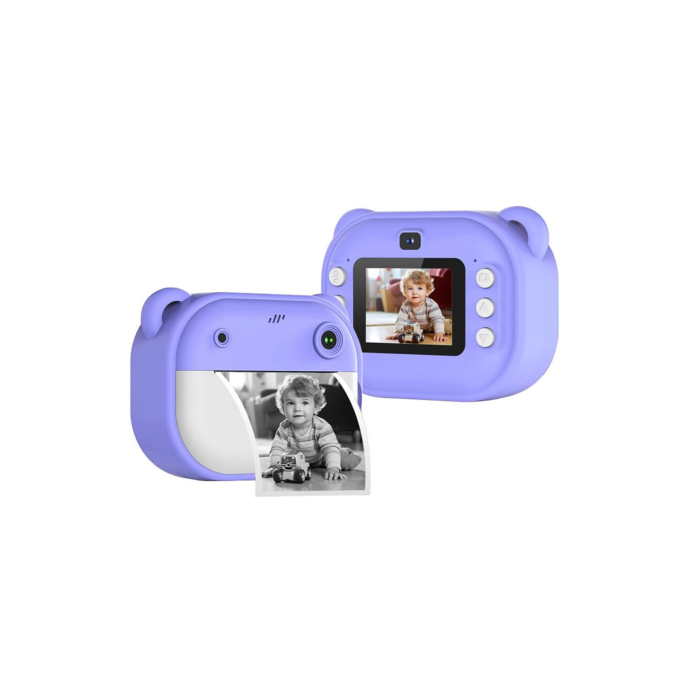 Dijital Video Kayıt Fotoğraf Çocuk Kamerası Anlık Termal Resim Kağıt Baskılı