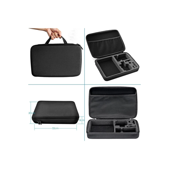 Aksiyon Kameraları Için Aksesuar Seti-25 Farklı Ürün Toplam 47 Parça Ihtiyacınız Olan Tüm Ürünler