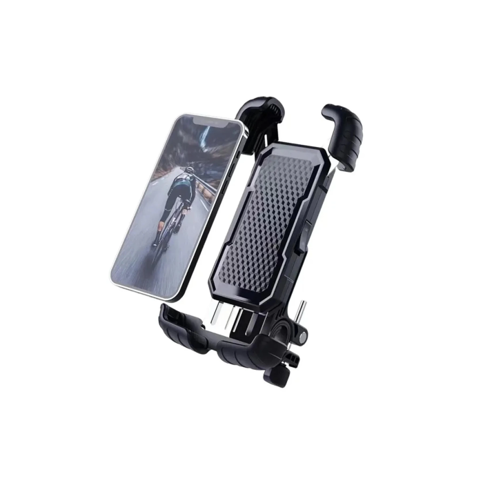 360° Derece Ayarlanabilen Gidon Bağlantılı Bisiklet Motosiklet İçin Abs 4-7.8″ İnç Telefon Tutucu