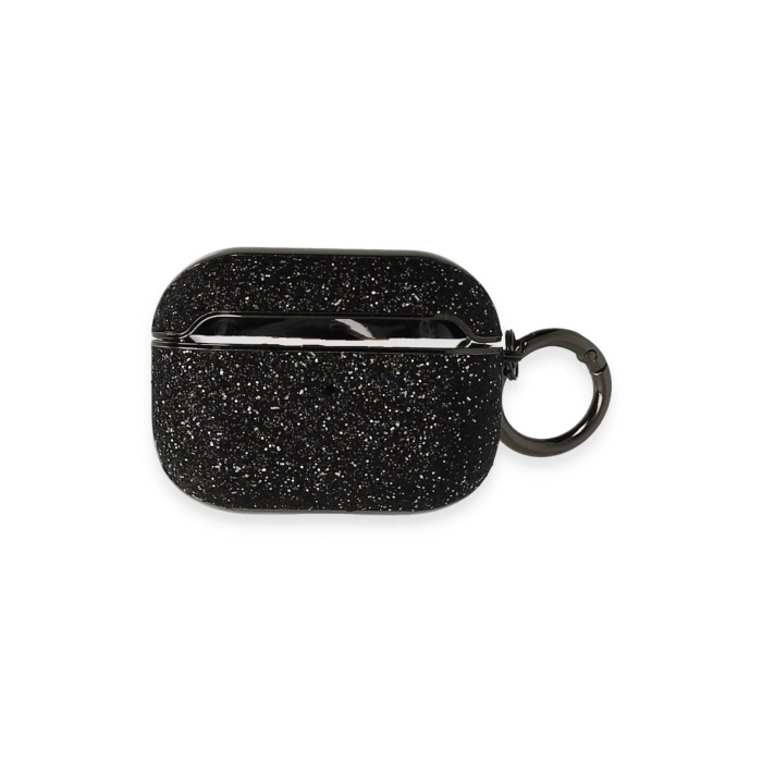 KYL06 Airpods Pro 2 (2.nesil) Spell Simli Kılıf - Siyah