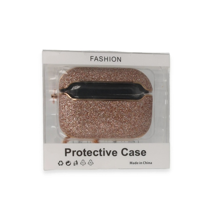 KYL06 Airpods Pro 2 (2.nesil) Spell Simli Kılıf - Rose Gold